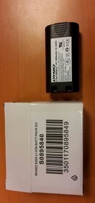 Oplaadbare Lithium Batterij Dymo/Rhino 5200/4200/ Dymo LM 420/360