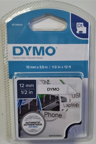 Dymo D1 Flex Nylon 12mm 16957