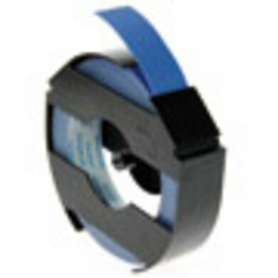 1X Blauw Dymo LetterTape 3D 9mm voor Dymo handlettertang