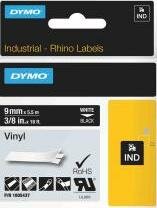 1805436 Rhino Vinyl tape 19mm Wit op Zwart