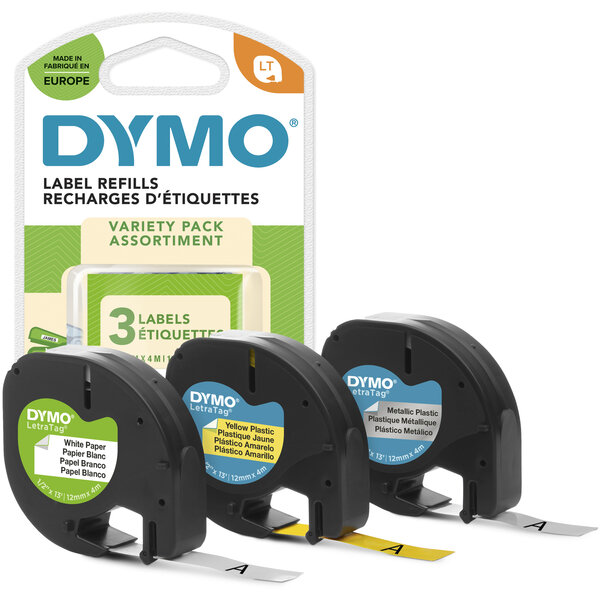 S0721800 Dymo letratag tripack