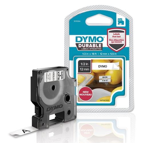 Dymo Durable D1 tape wit
