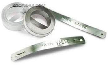 358-00 Dymo aluminium tape Klevend 12.7mm x 3.66m