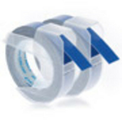1X Blauw Dymo LetterTape 3D 9mm voor Dymo handlettertang