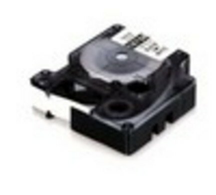 Rhino tape 1805442 zwart op wit polyester