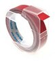 1X Rood Dymo Lettertape 3D 9mm voor Dymo handlettertang