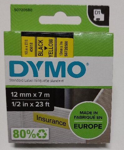 DYMO D1 Durable - label tape - 1 cassette(s) - - 1978364 - Paper