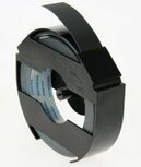 1X Zwart Dymo LetterTape 3D 9mm voor Dymo handlettertang