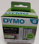99018 Dymo Smal Ordner etiket 38X190mm á110 st