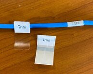 1734821 Rhino zelf-laminerend Vinyl 24mm Wit 