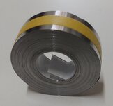 358-00 Dymo aluminium tape Klevend 12.7mm x 3.66m
