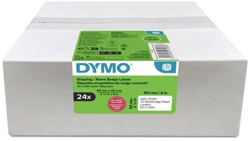 24 rollen 99014 Dymo etiket 54X101mm (1436681)